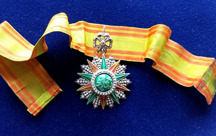 Tunesien - Medalje - Nishan Al-Iftikhar - 1882