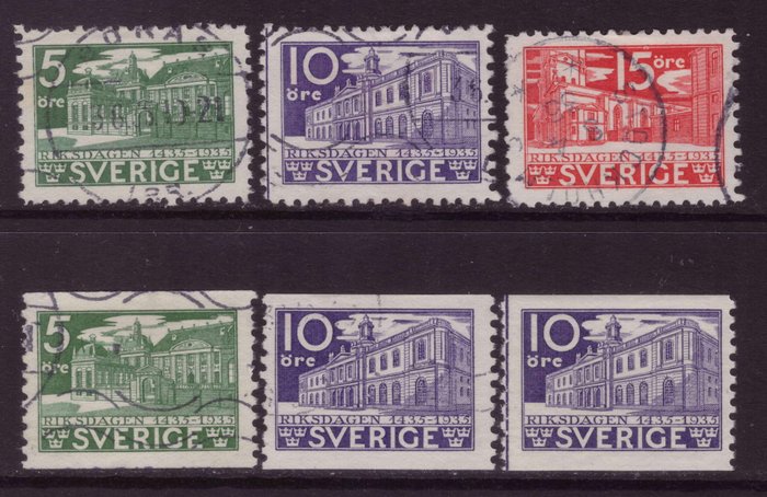 Sverige 1935/1941 - sæt - Scott