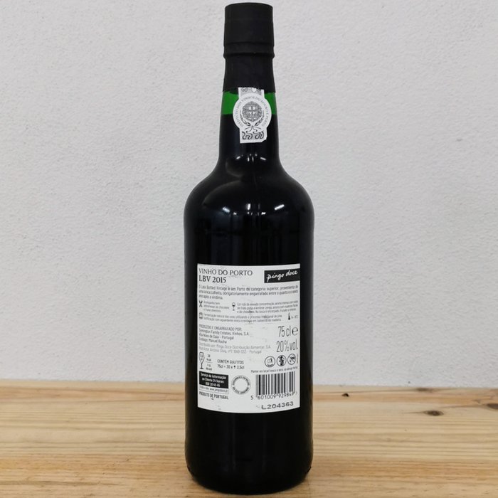 2015 Symington for Pingo Doce - Late Bottled Vintage Port -  Porto  - 6 Flasker (0,75 L)