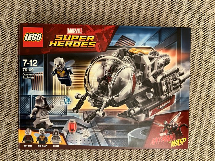 Lego - Marvel - 76101, 76109 - Quantum Realm Explorers + Outrider Dropship Attack