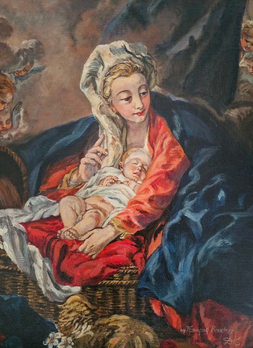 Danuta Ladieta Kubas XXe - Madonna with child