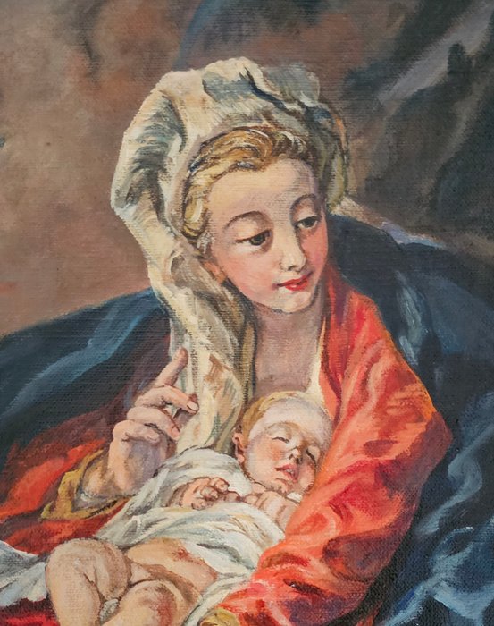 Danuta Ladieta Kubas XXe - Madonna with child