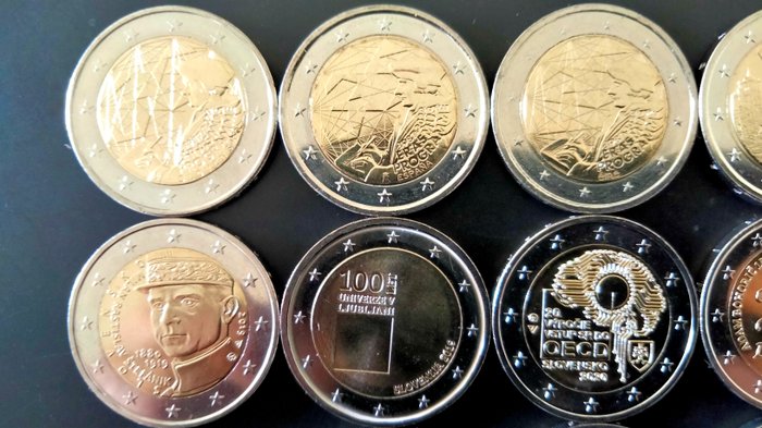 Europa 2 Euro 2015/2024 (20 pièces)  (Ingen mindstepris)