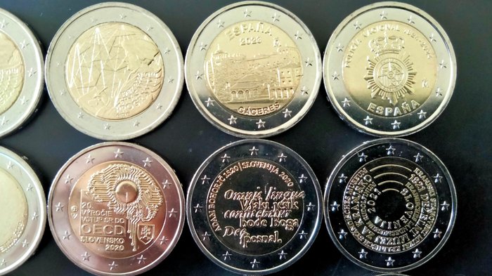 Europa 2 Euro 2015/2024 (20 pièces)  (Ingen mindstepris)