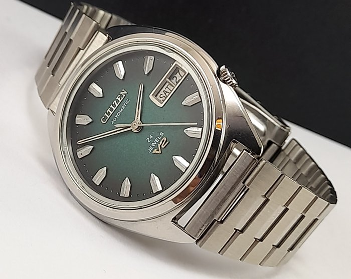 Citizen - Automatic V2 Para water - Ingen mindstepris - 4-770552Y - Mænd - 1970-1979