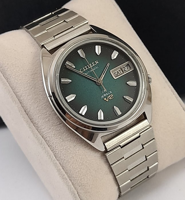 Citizen - Automatic V2 Para water - Ingen mindstepris - 4-770552Y - Mænd - 1970-1979