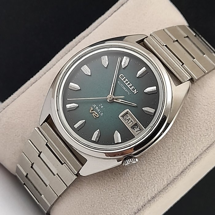 Citizen - Automatic V2 Para water - Ingen mindstepris - 4-770552Y - Mænd - 1970-1979