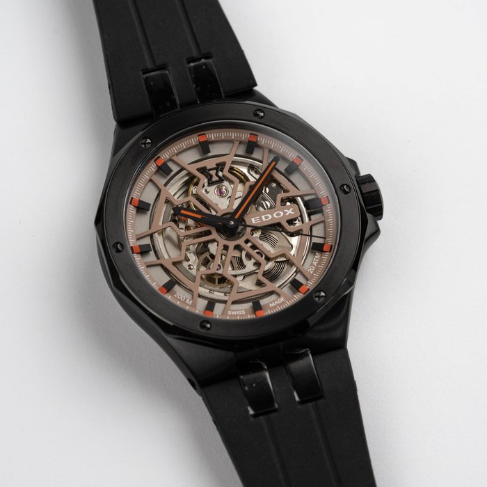 Edox - Delfin Mecano Collection Brand New - Ingen mindstepris - 85303-37NCA-BEIO - Mænd - 2011-nu