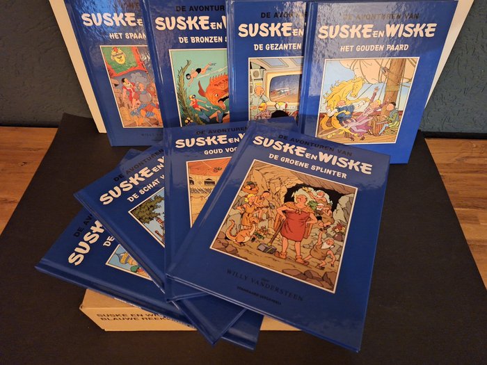 Suske en Wiske - Blauwe reeks - Humo - 8 Album - Første udgave - 2020