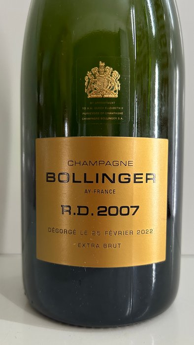 2007 Bollinger, R.D. - Champagne Extra Brut - 1 Flaske (0,75L)