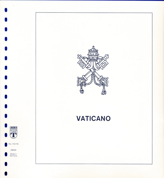 Vatikanstaten 1976/1984 - **Mint aldrig hængt i Lindner-hængslede album 172 - Michel 675/986