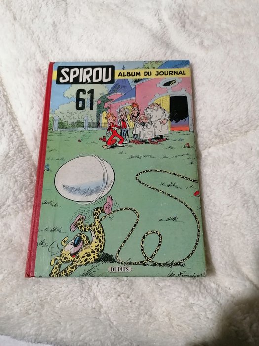 Spirou (magazine) - Recueil Nr 61 - 1 Album - Første udgave - 1957