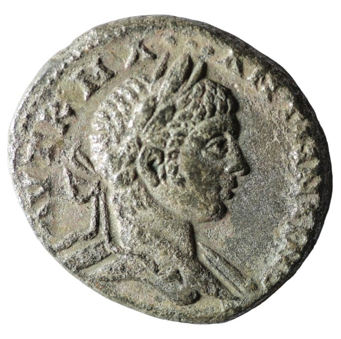 Romarriket, Seleucis og Pieria. Elagabalus (AD 218-222). Tetradrachm Antiochia ad Orontem 219 AD. / Prieur 261  (Ingen mindstepris)