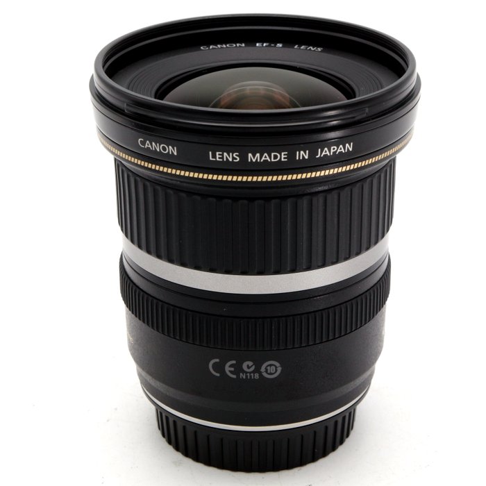 Canon EF-S 10-22mm f/3.4-4.5 USM zoomlens met JJC EW-83E zonnekap voor Canon EOS EF-S Zoomobjektiv