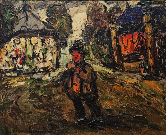 Elemer Vagh-Weinmann (1906-1990) - The Minstrel of the Fair