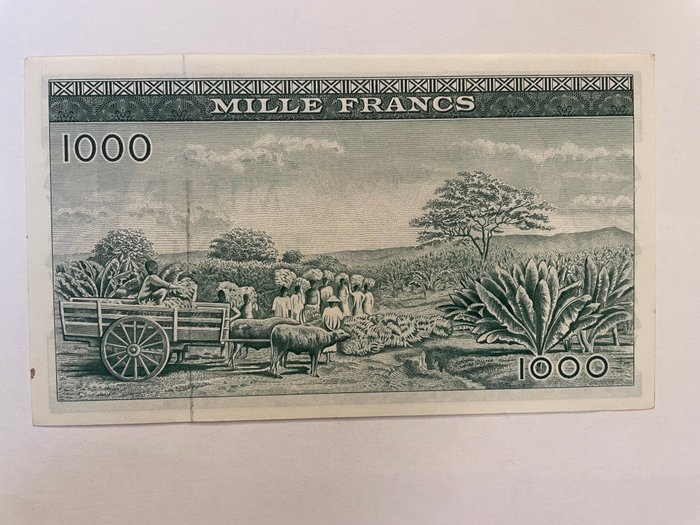 Guinea - 1000 Francs - 1960 - Pick 15  (Ingen mindstepris)