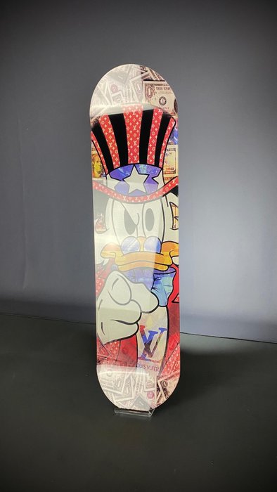 Mike Blackarts - Donald Duck - Skateboard artwork