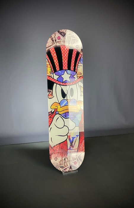 Mike Blackarts - Donald Duck - Skateboard artwork