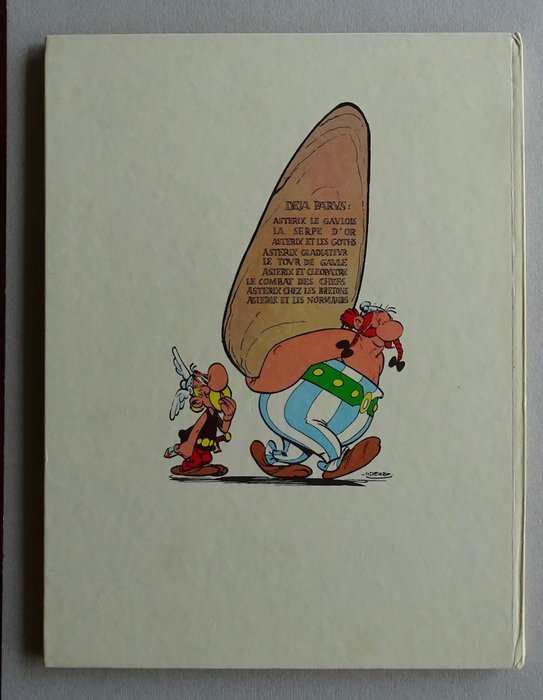 Asterix T9 - Asterix et les Normands - C - 1 Album - Første udgave - 1966