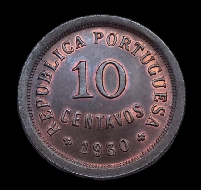 Portugal. Repúblcia. 10 Centavos 1930 - Escassa