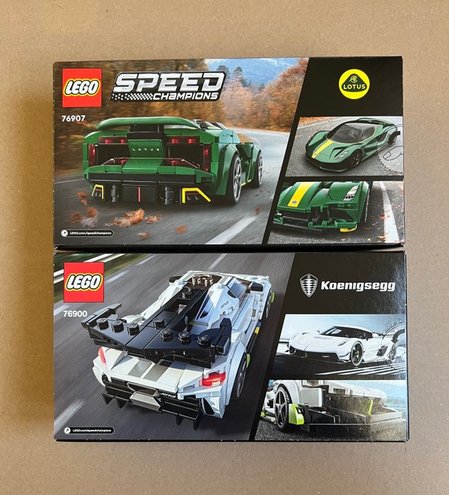 Lego - Speed Champions - 76907 + 76900 - Lotus Evija - Koenigsegg Jesko