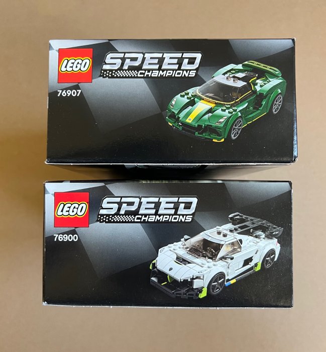 Lego - Speed Champions - 76907 + 76900 - Lotus Evija - Koenigsegg Jesko