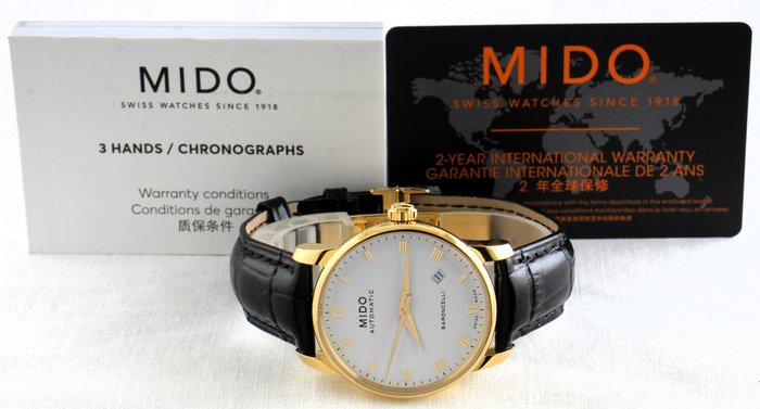 Mido - 'Baroncelli' - Swiss Automatic - Ref No: M86003284 - Mænd - 2024