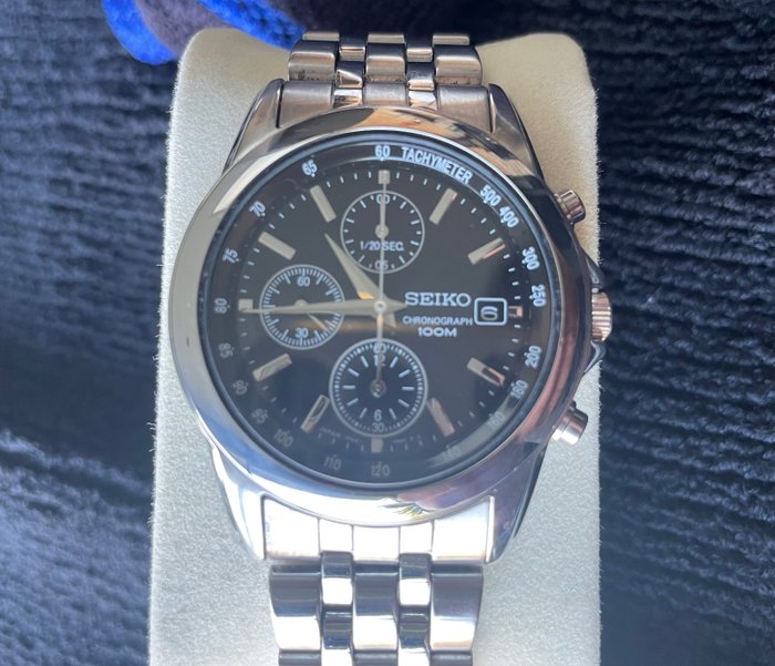 Seiko - Chronograph 100M - Ingen mindstepris - SND309P1 ｜ 7T92-0LM0 - Mænd - 2011-nu