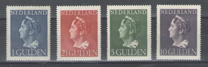 Holland 1946 - Dronning Wilhelmina - NVPH 346/349