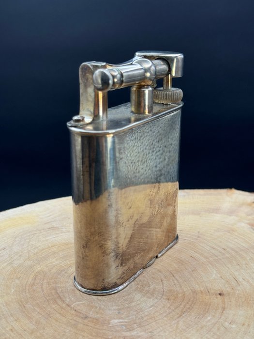 Dunhill - Silver Table Lighter "Giant" - Lighter - Forsølvet