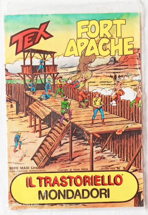 Tex - Il Trastoriello "Fort Apache" blisterato - 1 Comic - Første udgave - 1978