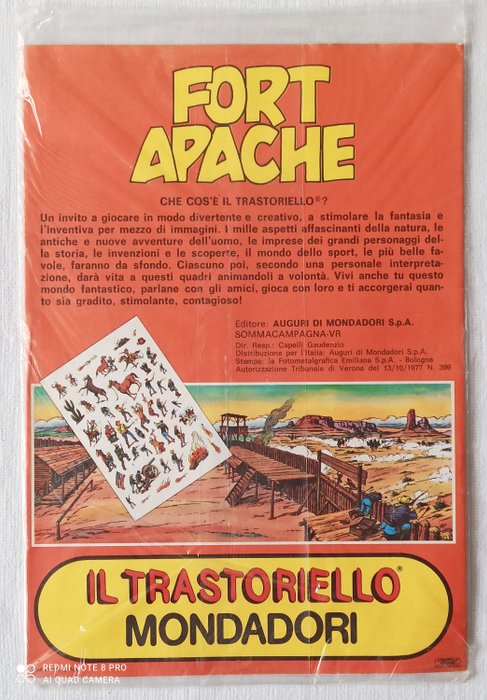 Tex - Il Trastoriello "Fort Apache" blisterato - 1 Comic - Første udgave - 1978