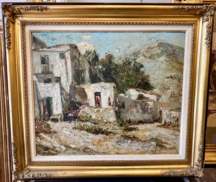 Costantino Lagana (1921) - Montanious Landscape - NO RESERVE