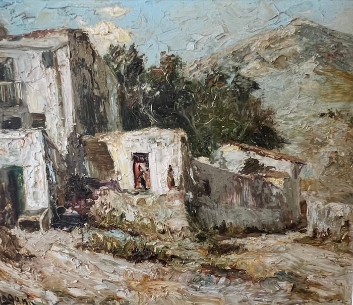 Costantino Lagana (1921) - Montanious Landscape - NO RESERVE