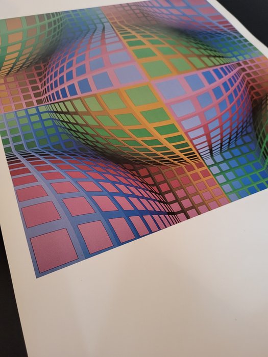 Victor Vasarely (1906-1997) - Cedull (1990), Vasarely