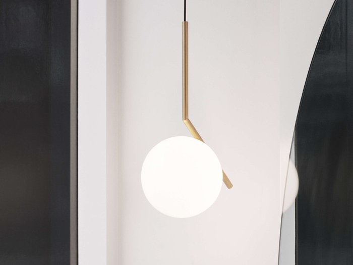 Flos - Michael Anastassiades - Hængende lampe - IC-lysophæng 1 - Aluminium Glas