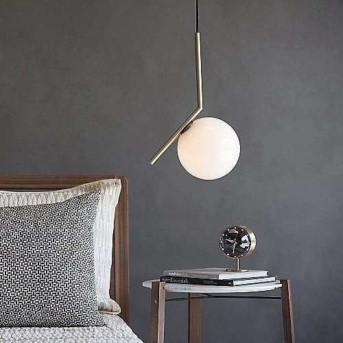 Flos - Michael Anastassiades - Hængende lampe - IC-lysophæng 1 - Aluminium Glas