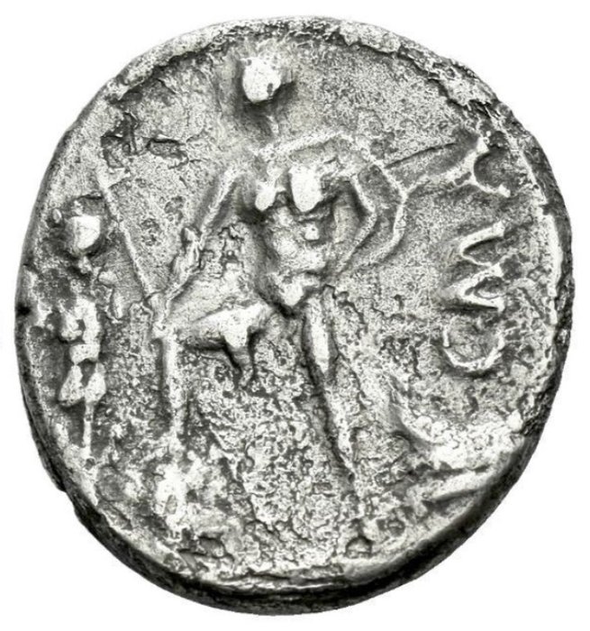 Romerska republiken C Publicius Malleolus Denarius 96 BC  (Ingen mindstepris)