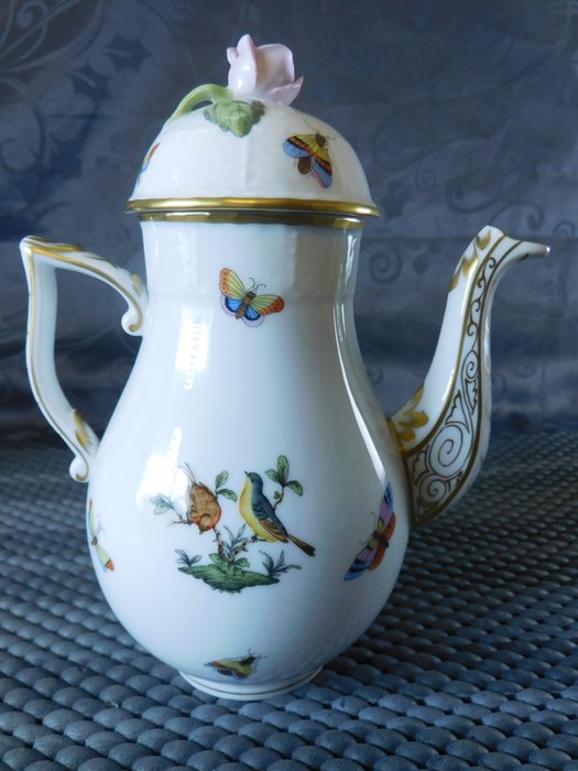 Herend - Kaffekande - Rothschild - Porcelæn