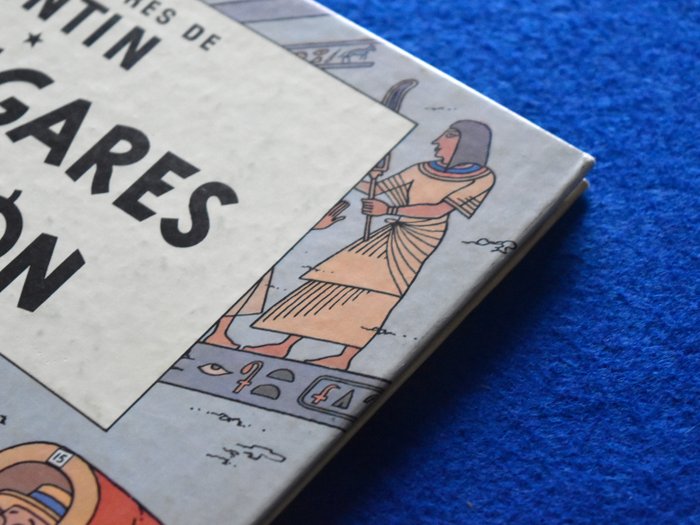 Tintin - Les Cigares du Pharaon (B33) - C - 1 Album - Genoptryk - 1963