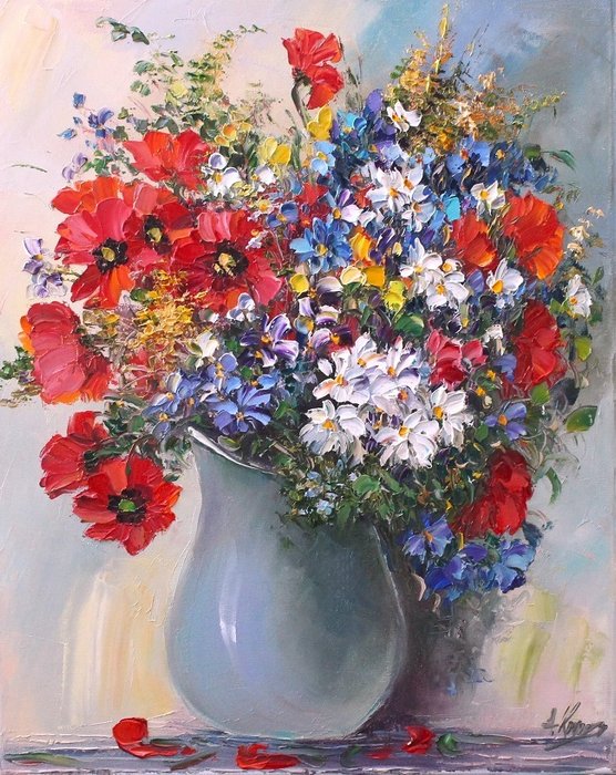 Aneta Karpezo (XX-XXI) - Field flowers