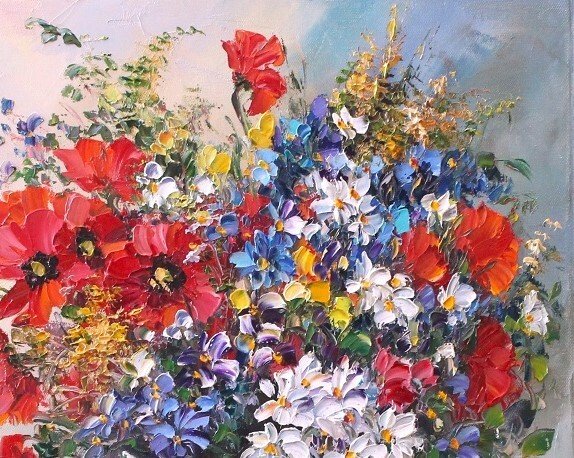 Aneta Karpezo (XX-XXI) - Field flowers