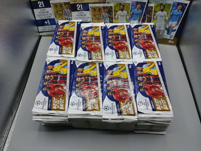 2020/21 Topps Best of The Best 200 packs + 3 Multipack con card gigante - 1 Mixed collection - Næsten så god som ny (NM)