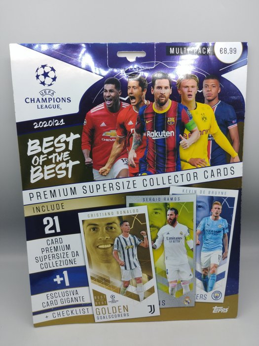 2020/21 Topps Best of The Best 200 packs + 3 Multipack con card gigante - 1 Mixed collection - Næsten så god som ny (NM)