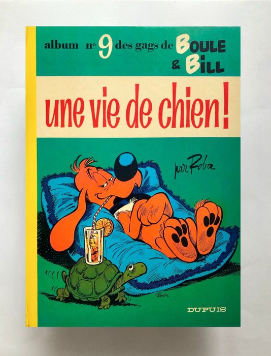 Boule  Bill T9 - Une Vie de Chien ! - C - 1 Album - Første udgave - 1973