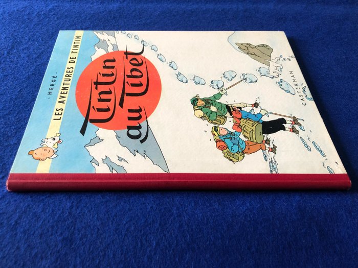 Tintin T20 - Tintin au Tibet (B31 française) - C - 1 Album - Genoptryk - 1961