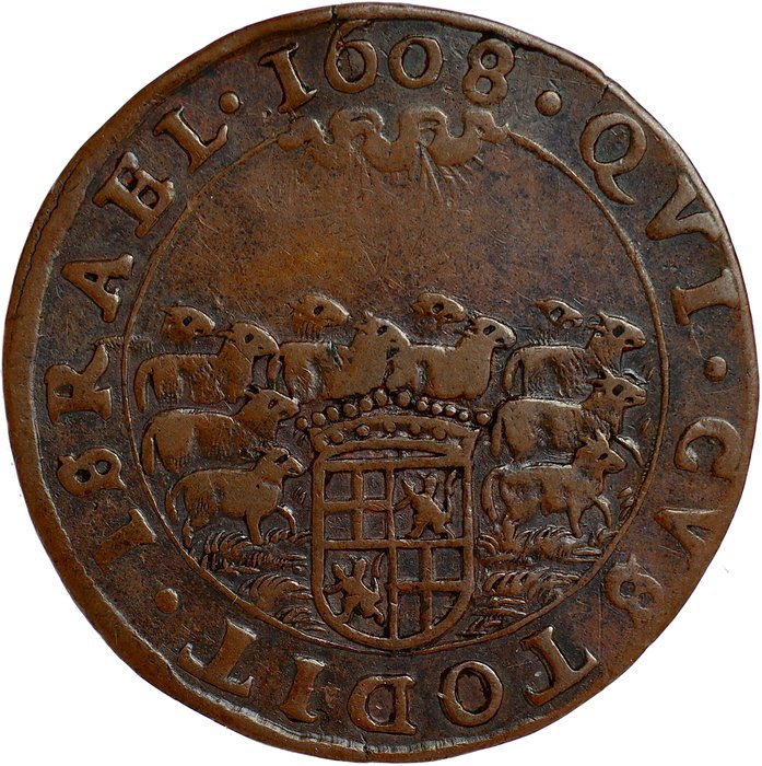 Holland, Utrecht Republic. Jeton “Justification of Oldenbarneveld” - Utrecht Mint - 1608