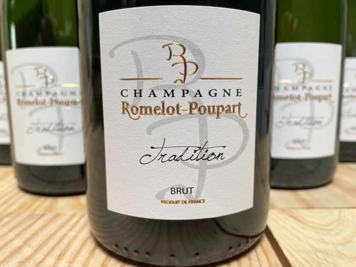 Romelot-Poupart, Cuvée Tradition - Champagne - 6 Flasker (0,75 L)