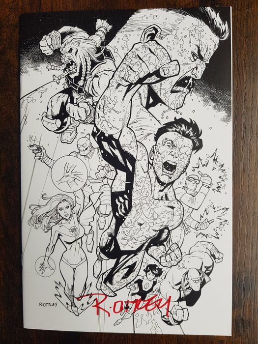 Invincible #8 - SDCC 2022 Convention Exclusive - Signed by Ryan Ottley - 1 Signed comic - Første udgave/2022