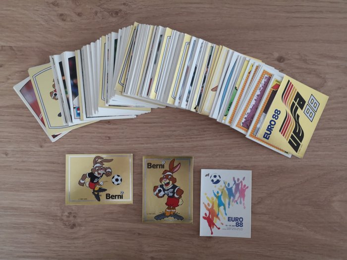 Panini - UEFA EURO 1988 Germany - Complete loose Sticker Set